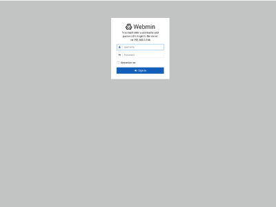 Linux系统之部署webmin开源管理工具