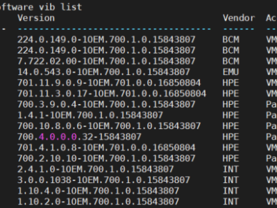 怎么在ESXi上安装和删除VIB | 什么是VIB? | ESXi VIB里面有什么？