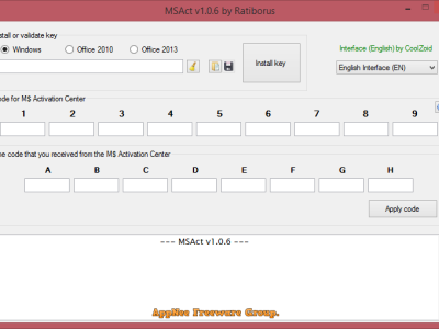 [V2.0.7.9, V1.1.0, V1.0.6] MSACT++   免费的windows产品激活工具
