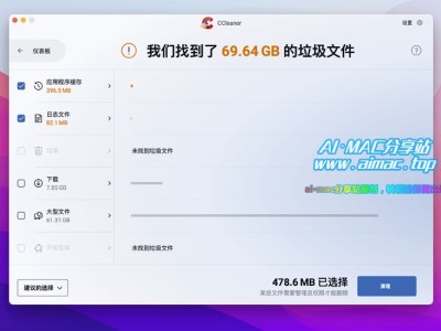 Mac系统好用的清理垃圾软件推荐