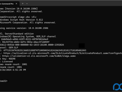 适用於Windows Server 2025的DELL SLIC 2.7及OEM:SLP