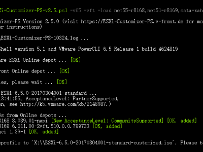 为 ESXi 添加 RTL8168/8111 及 SATA 控制器驱动